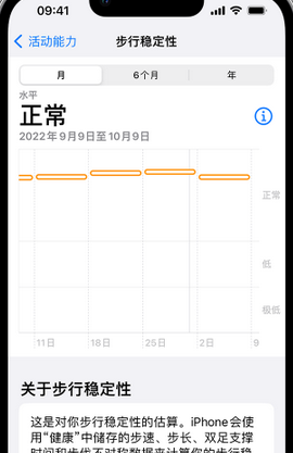 崇川iPhone手机维修如何在iPhone开启'步行稳定性通知'