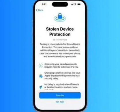 崇川苹果授权维修店分享被盗设备保护功能开启方法 
